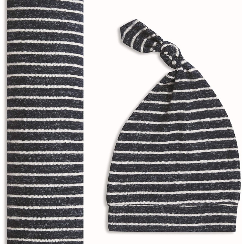 aden + anais Snuggle Knit Swaddle/Hat Set